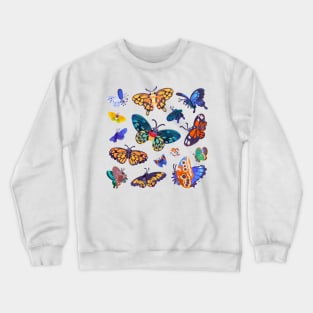 Butterflies Day Crewneck Sweatshirt